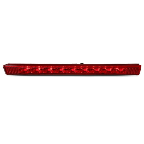DNA Motoring 3BL-TRAV16-LED-RD For 2013 to 2018 Toyota Rav4 / 2010 to 2019 Lexus GX460 Full LED 3rd Third Tail Brake Light Lamp Red Housing 11 12 14 15 16 17