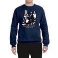 thumbnail image 2 of If It's Not a Bernese It's Just a Gift | Mens Lover Crewneck Graphic Sweatshirt, Vintage Heather Navy, Large, 2 of 3