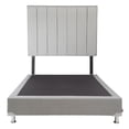 thumbnail image 2 of Box Base Cama Individual + Cabecera Argos Gris, 2 of 7