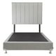 thumbnail image 2 of Box Base Cama Matrimonial + Cabecera Argos Gris, 2 of 7