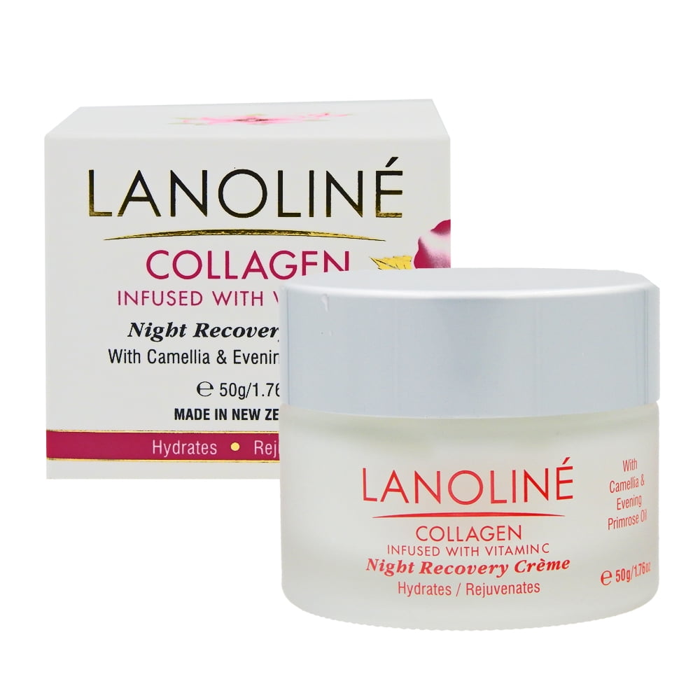 Lanoline New Zealand Collagen and Vitamin C Night Recovery Cream