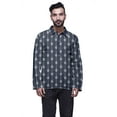 thumbnail image 1 of Atasi Long Sleeve Kurta For Men Printed Cotton Flex Spread Collar EthnicShirt, 1 of 1