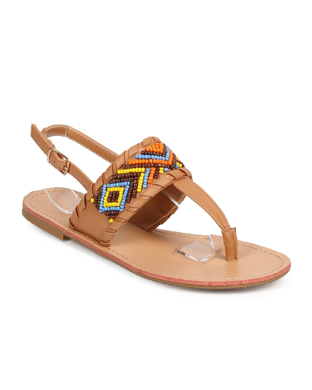 Tribal Sandal - Tan