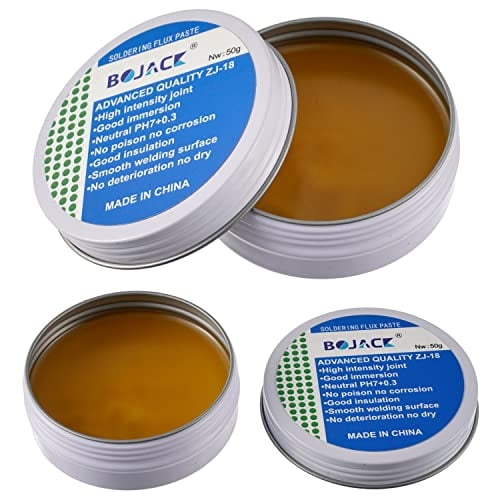 Pasta fundente de colofonia Solder Flux BOJACK, 50 g