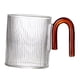 thumbnail image 3 of Vaso de Baño de Suela Gruesa, Taza de Cepillado Duradera, Taza de Enjuague , Taza de Enjuague Bucal para Baño, Regalos para Parejas, Mujeres, mano clara y marrón BLESIY vasos de baño, 3 of 4