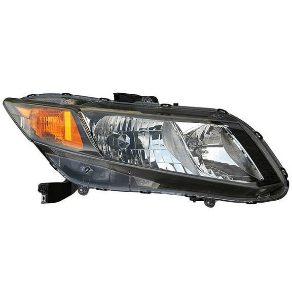 Headlight Front Lamp for 12-13 Honda Civic Coupe/Sedan Passenger Right