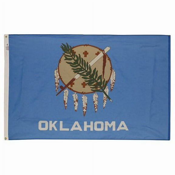4x6' POLYWAVEZ OKLAHOMA POLY II FLAG CH&G