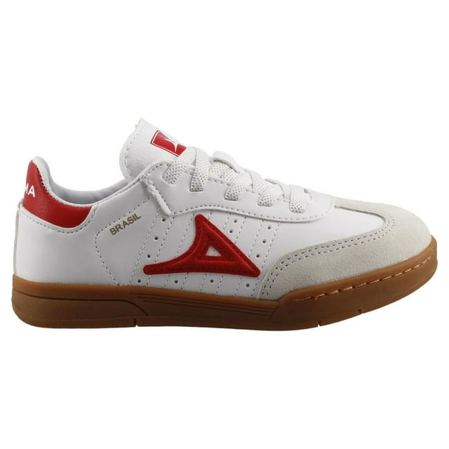 Tenis Pirma Niño Casual Brasil Comodo Deportivo blanco 20