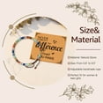 thumbnail image 2 of KLL Thank you Gifts for Women - Never Forget The Difference That You Make - Natural Rainbow Stone Bracelet Appreciation Gifts for Mentor Teacher Nurse, Going Away Gift Retirement Gift, 2 of 7