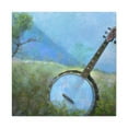 thumbnail image 1 of Banjo in Moonlight Scene - Canvas, 1 of 10