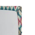 thumbnail image 3 of Ambesonne East Fitted Sheet, Handmade Triangle Boho, Full Size, Cream Red Teal, 3 of 3