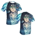 thumbnail image 5 of Attack On Titan Men's Short-Sleeve T-Shirt Summer Casual Tee Top Breathable Crewneck T-Shirt Large, 5 of 7