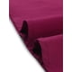 thumbnail image 5 of Vestido de camisa para mujer Inspire Chic con mangas cortas, cuello de punta, cinturón en la cintura, botones, vestido medio, talla S, fucsia, 5 of 6