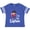 Football Blue and White, variant on Inktastic I'm the Captain Pirate Girl Girls Toddler T-Shirt