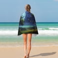 thumbnail image 4 of Landscape Butterfly Beach Towel Microfiber Beach Towels Sand Free Quick Dry Lightweight Travel Towels, 4 of 7