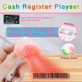 thumbnail image 3 of LOVEVER Ressources d'Apprentissage Calculatrice de Jeu d'Imitation Caisse 3+ Développe les Habiletés Mathématiques Précoces Caisse pour Enfants Jouet Caisse Jouet d'Argent pour Enfants Noël Bi, 3 of 6