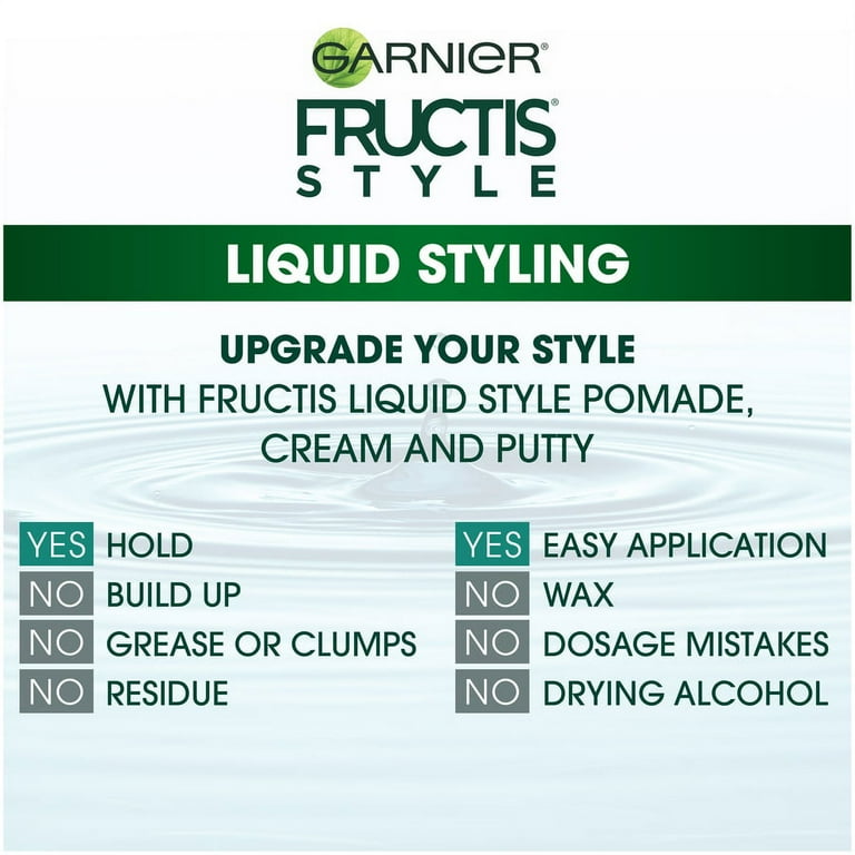 Garnier Fructis Style Natural Look Liquid Hair Cream for Men No