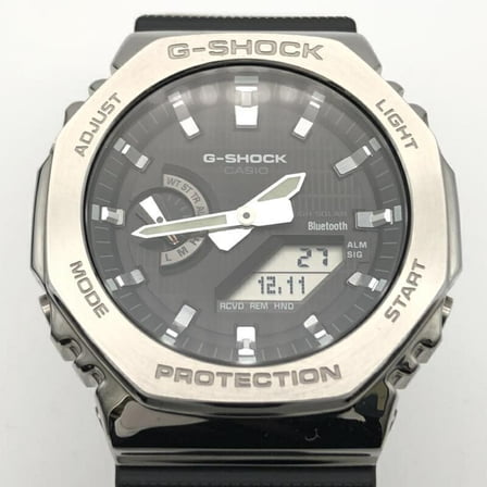 Pre-Owned CASIO G-SHOCK GBM-2100 Watch Black Casio G-Shock (Good)