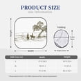 thumbnail image 3 of Vsdgher Cowboys Riding A Horse Near A Tree Print Car Windshield Sun Shade, Reflective Sunshade Window Sunshade Sun Visor Protector Fit for Cars,Trucks,SUVs-Medium, 3 of 6