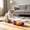 A, variant on LiUMX Catnip Plush Cat Pillow Toy, Multicolor Polyester Blanket Cushion With Short Fleece Cover, Stretchy Inner Padding, Body Pillow and Kick Toy Pet Supplies