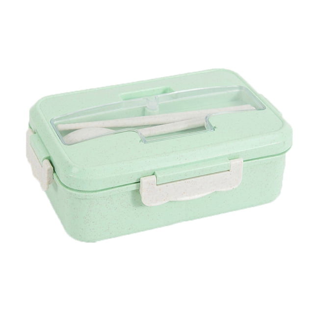 Agiferg Thermal Insulation Bento Box Tableware Set Portable Lunch Box Student Lunch Box
