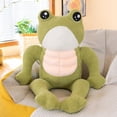 thumbnail image 2 of Abdominal muscle frog plush toy doll is soft and cute, 2 of 5