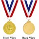 thumbnail image 2 of 12 Pack Football Medals for Kids (Gold), Metal Medals with Tri-Color Nylon Ribbon, Football Party Favors for Kids Boys, 2 of 5