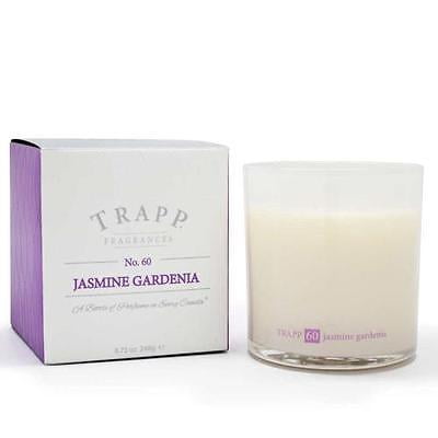 Trapp Candle Flowers - Trapp Candles No 60-Jasmine Gardenia-8.75 Oz Poured Candle