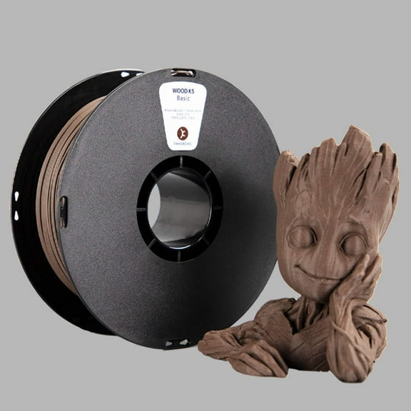 Kexcelled K5 PLA Wood Filament - Premium 3D Printing Material