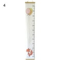 thumbnail image 2 of Baby Growth Height Chart, Hanging Ruler Wall Decals for Kids Boys Girls, No Odor Cloth and Wood Removable Measure Wall Ruler for Children, 2 of 8