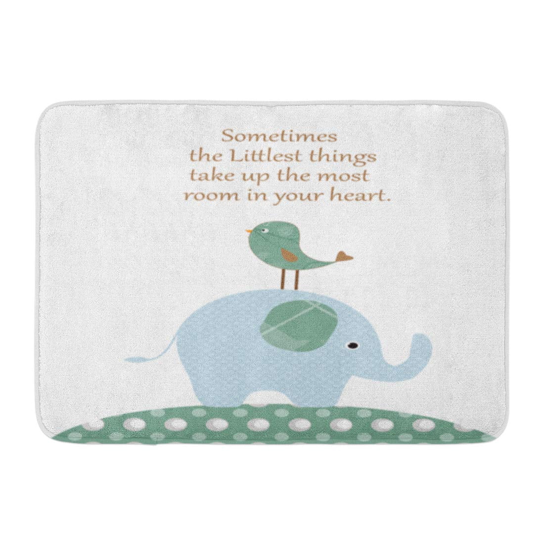 pink elephant rug for nursery