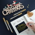 thumbnail image 3 of Fine Point Permanent Metallic Marker Pens, Fade Resistant Water-Based Ink, Ideal For Calligraphy & DIY Crafts, Non-Toxic & Eco-Friendly, Works On Paper, Glass, Wood, 3 of 7