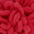 thumbnail image 2 of JubileeYarn Fun Finger Loops Yarn - Jumbo Polyester - 100g/Skein - Scarlatta - 5 Skeins, 2 of 6