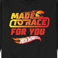 thumbnail image 3 of Hot Wheels - Valentine's Made to Race - Men's Crew Neck Fleece Pullover, 3 of 5
