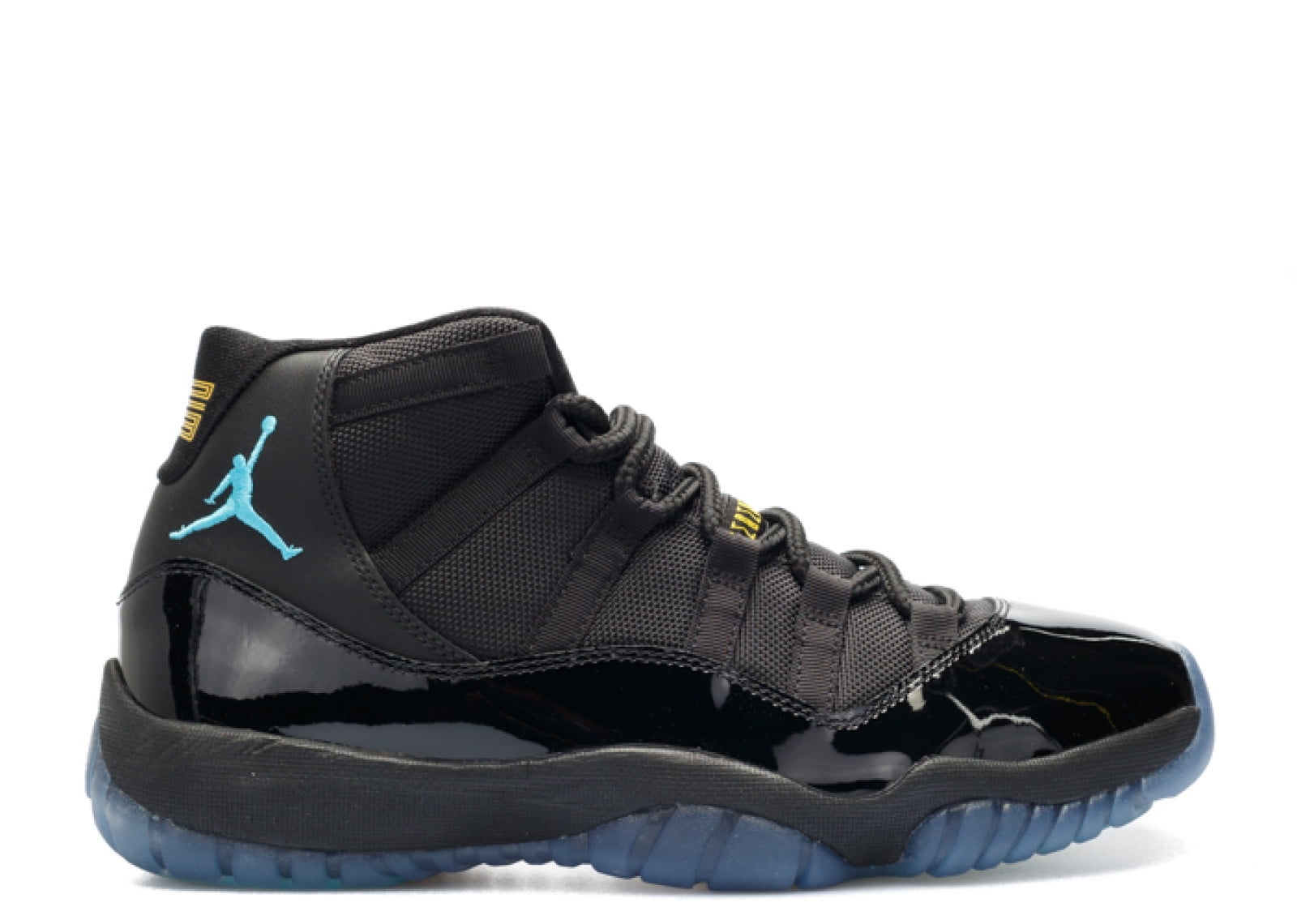 jordan 11 black with blue bottom