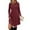 *Wine, variant on ClodeEU Women's Knit Sweater Dress , Crew Neck Long Sleeve Mini Spring Sweater Dress Blue,Womens Plus L