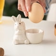 thumbnail image 2 of Easter Egg Cups foregg Cups for Soft Boiled Eggs, Egg Holder Hard Boiled Eggs Porcelain Egg Cups for Breakfast for Easter, 2 of 9