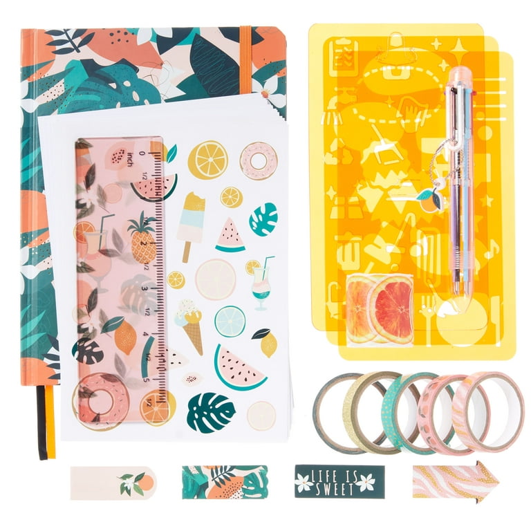 Pen+gear Journal Kit, Assorted Designs, 29 Pieces, Size: 6.5 inchx2 inch10.75 inch