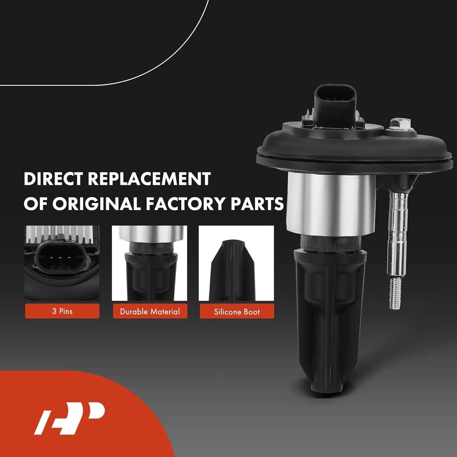 A-Premium Set of 6 Ignition Coil Pack and Iridium Spark Plugs Compatible with Chevy Trailblazer Colorado GMC Canyon Envoy XL XUV Isuzu Ascender Oldsmobile Bravada 4.2L 3.5L 2.8L Replace# UF-303 5019