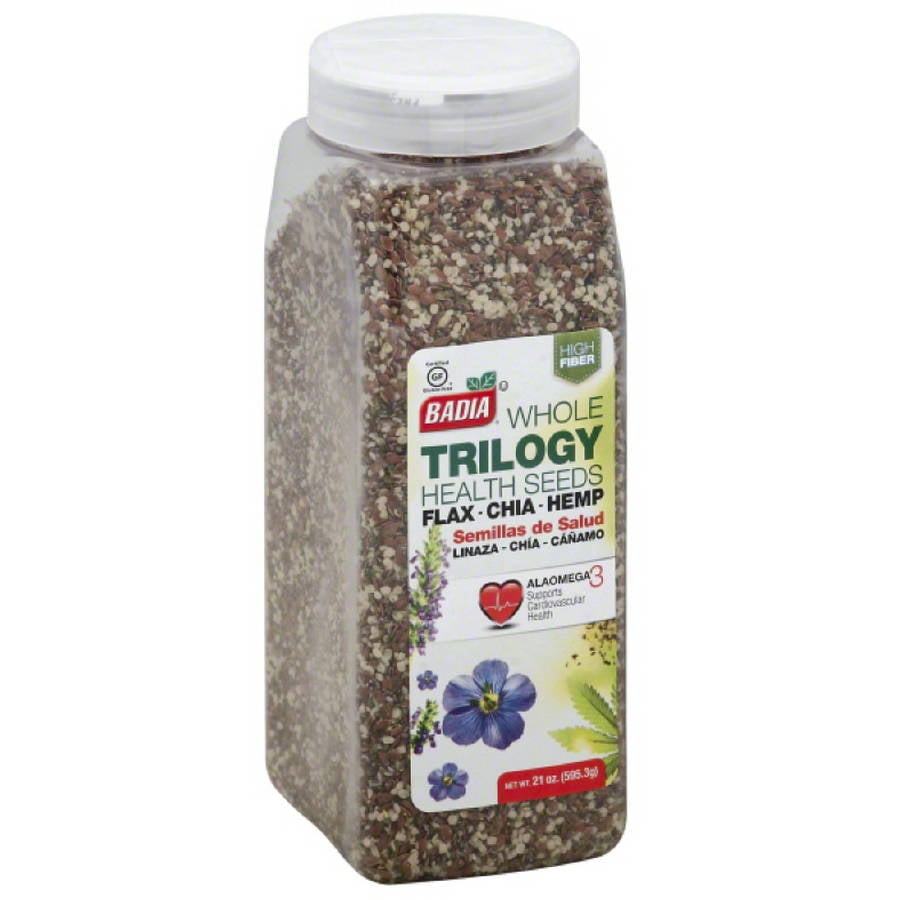 ***Discontinued***Badia Whole Trilogy Health Seeds, 21 oz, (Pack of 4 ...