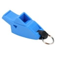 thumbnail image 3 of Football Whistle, Convenient Whistle Sturdy Crisp Sound With Lanyard For Camping For Hiking For Backpacking Blue,Black, 3 of 8
