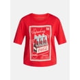 thumbnail image 5 of Coca-Cola Women's Boxy Graphic Skimmer Tee, Sizes XXS-XXL, 5 of 5