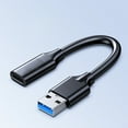 thumbnail image 4 of USB 3.2 Male To Type C Female Adapter Cord Fast Speed 10Gbps Data Sync And Charging For Devices With USB A Port, 4 of 9