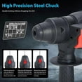 thumbnail image 2 of 18V Cordless Hammer Drill, 4500 RPM, Universal Hammer, Brushless Motor, Compatible with Makita 18V, Battery and Drill Not Included, 2 of 5