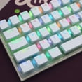 thumbnail image 3 of Teclas ABS, Buena Transmisión De Luz Teclas De Teclado De Alta Resistencia Al Calor Material ABS Resistente A La Corrosión 108 Teclas Para Teclado Mecánico, 3 of 7