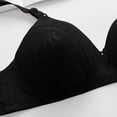 thumbnail image 4 of Bigersell Racerback Bras for Women Clearance Plus Size Bras Women Support Wireless Bra Sport Bra Style R-506 Sport Bras Plus Size Sports Bras Juniors Full-Coverage Bra Hook & Eye Bra Closure Black 38, 4 of 8