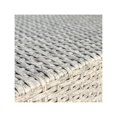 thumbnail image 3 of Living Source Intl Ensemble Sectionnel en Osier / Rotin 10 Pcs avec Table à Gobelets Gris, 3 of 13