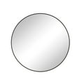 thumbnail image 6 of Noble House 42" Circular Wall Mirror, Metal-Framed Moisture-Resistant Vanity Mirror, for Bathroom, Wall Decor, Black, 6 of 7