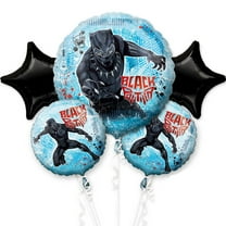 Black Panther Foil Balloon Bouquet
