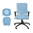 thumbnail image 1 of Funda para silla de oficina, funda elástica para silla de escritorio para sillas de oficina en casa color azul cielo, 1 of 6